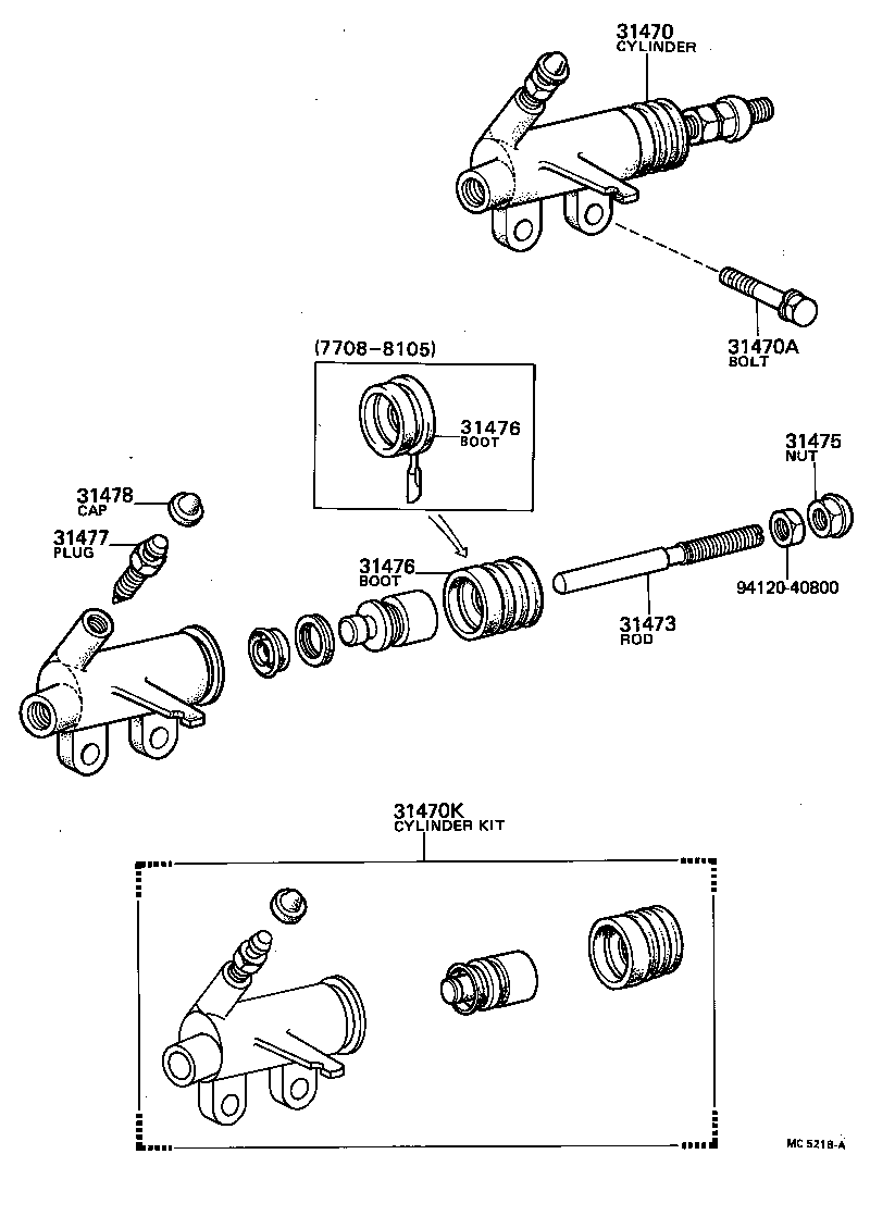 Clutch Release Cylinder