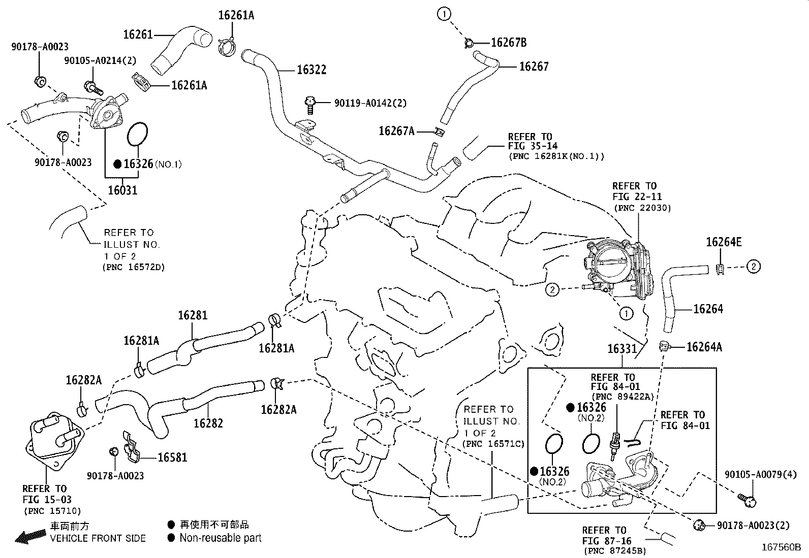 Radiator Water Outlet