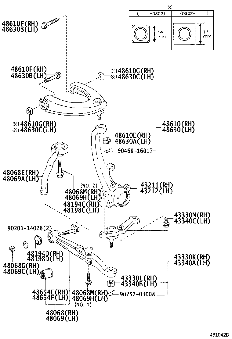 Front Axle Arm Steering Knuckle