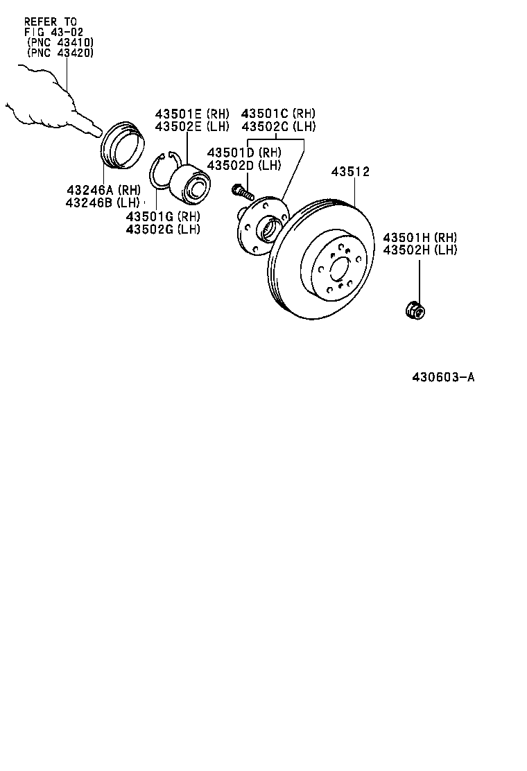 Front Axle Hub