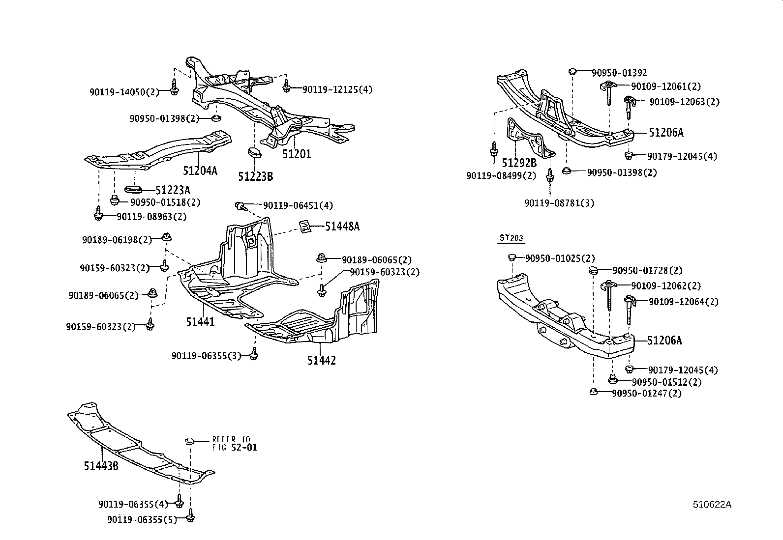 Suspension Crossmember & Under Cover