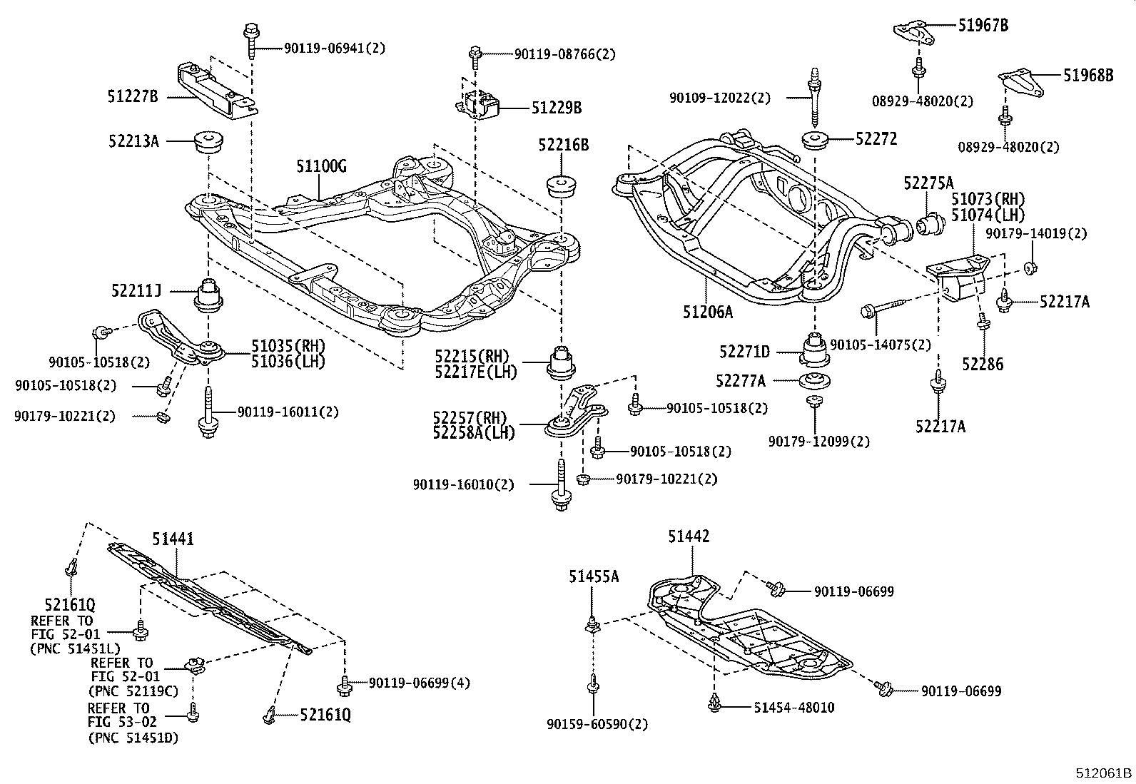 Suspension Crossmember & Under Cover
