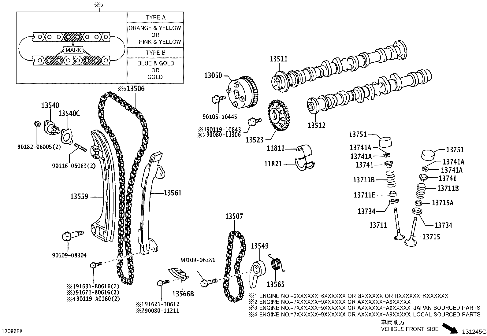 Camshaft & Valve