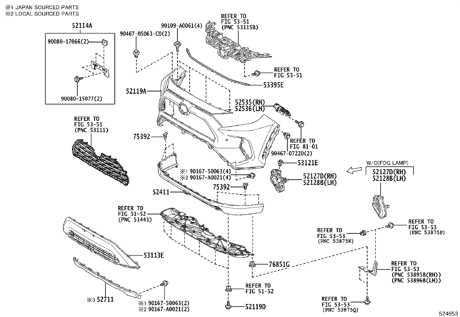 Front Bumper Bumper Stay