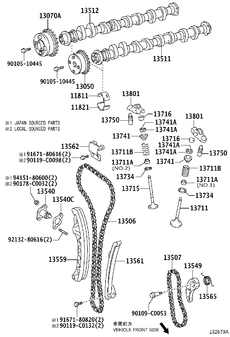 Camshaft & Valve