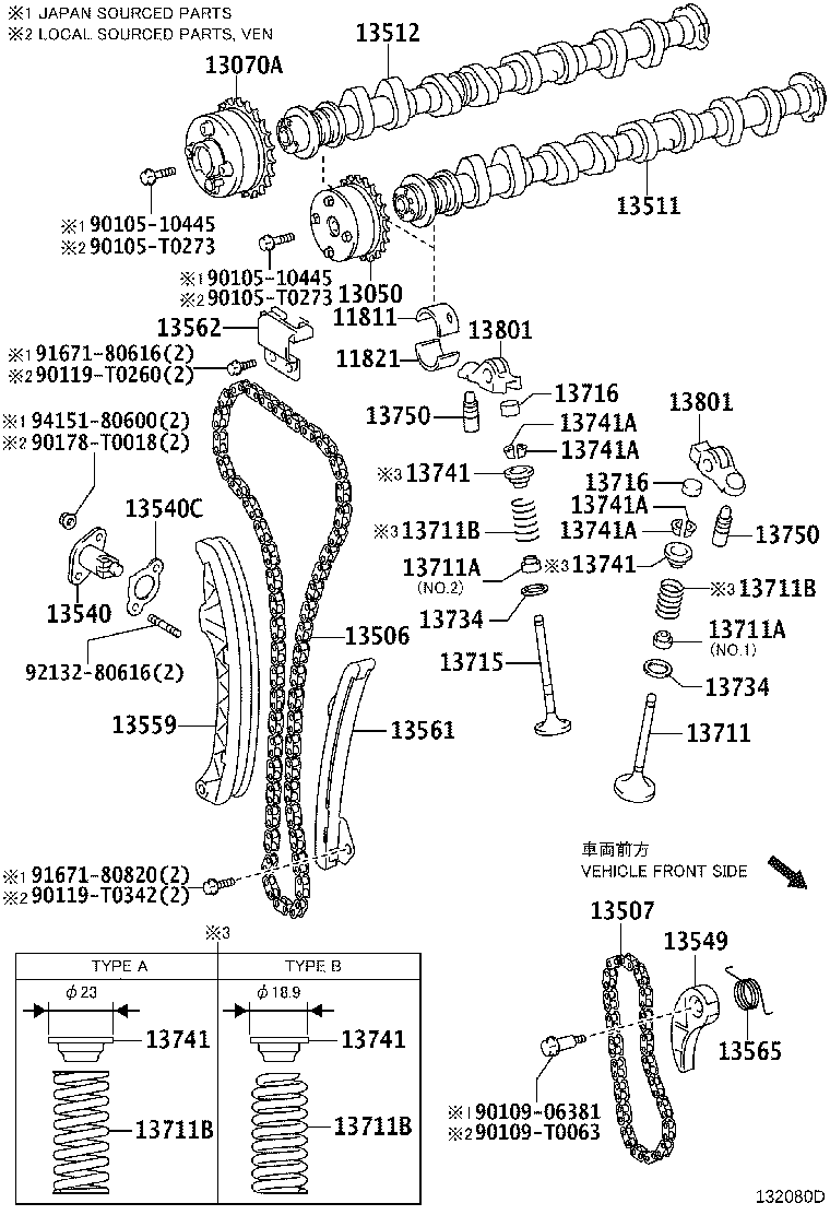 Camshaft & Valve