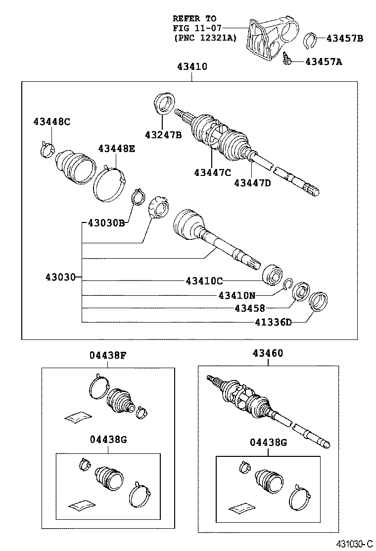 Front Drive Shaft