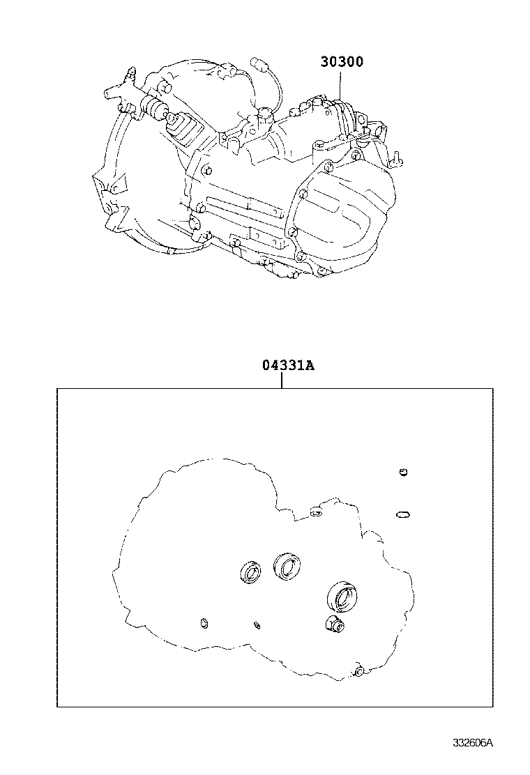 Transaxle Or Transmission Assy & Gasket Kit