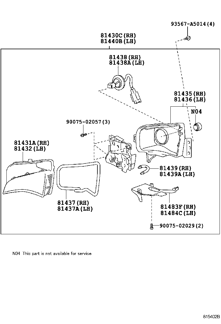 Daytime Running Lamp Or Illumination Lamp