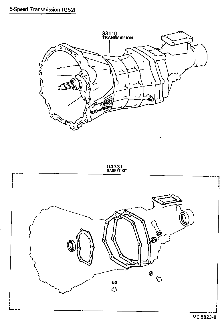 Transaxle Or Transmission Assy & Gasket Kit