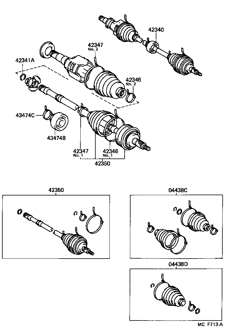 Rear Axle Shaft Hub