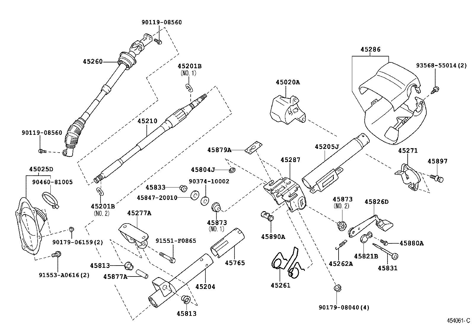 Steering Column & Shaft