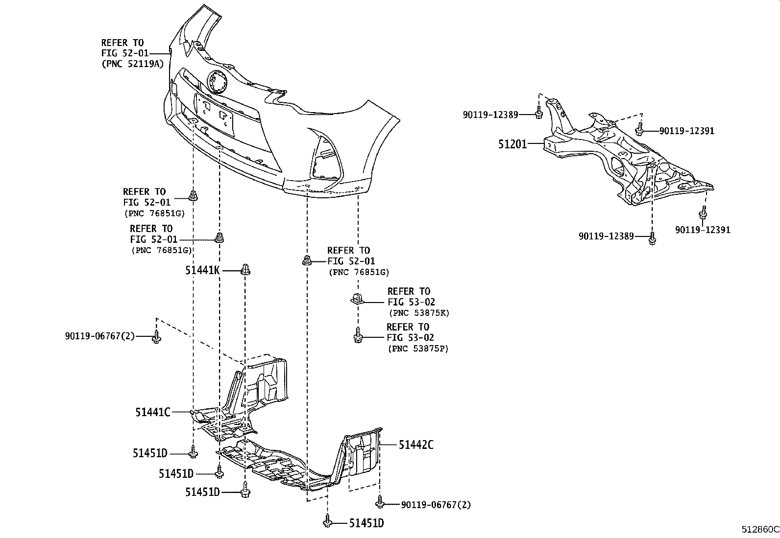 Suspension Crossmember & Under Cover