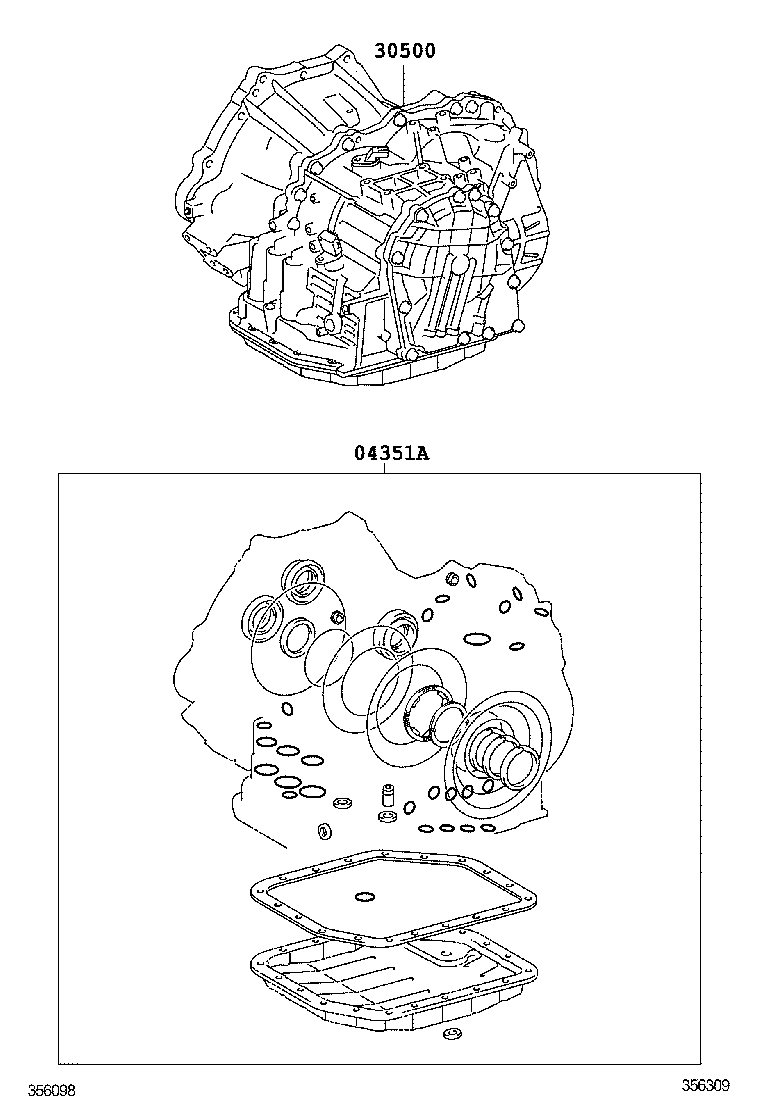 Transaxle Or Transmission Assy & Gasket Kit
