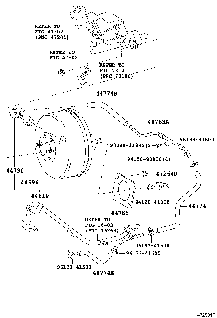 Brake Booster & Vacuum Tube