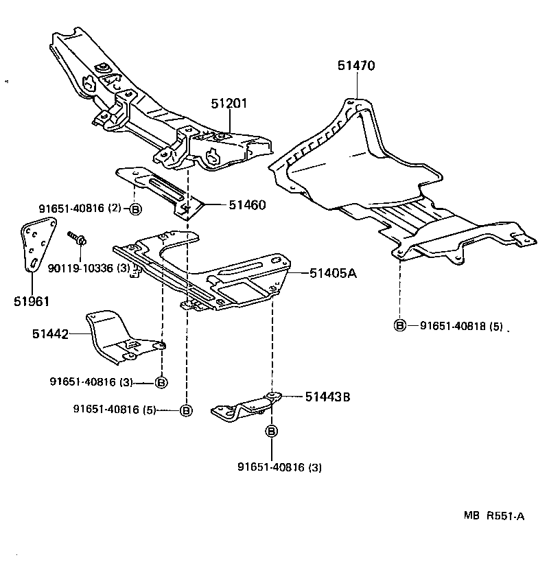 Suspension Crossmember & Under Cover