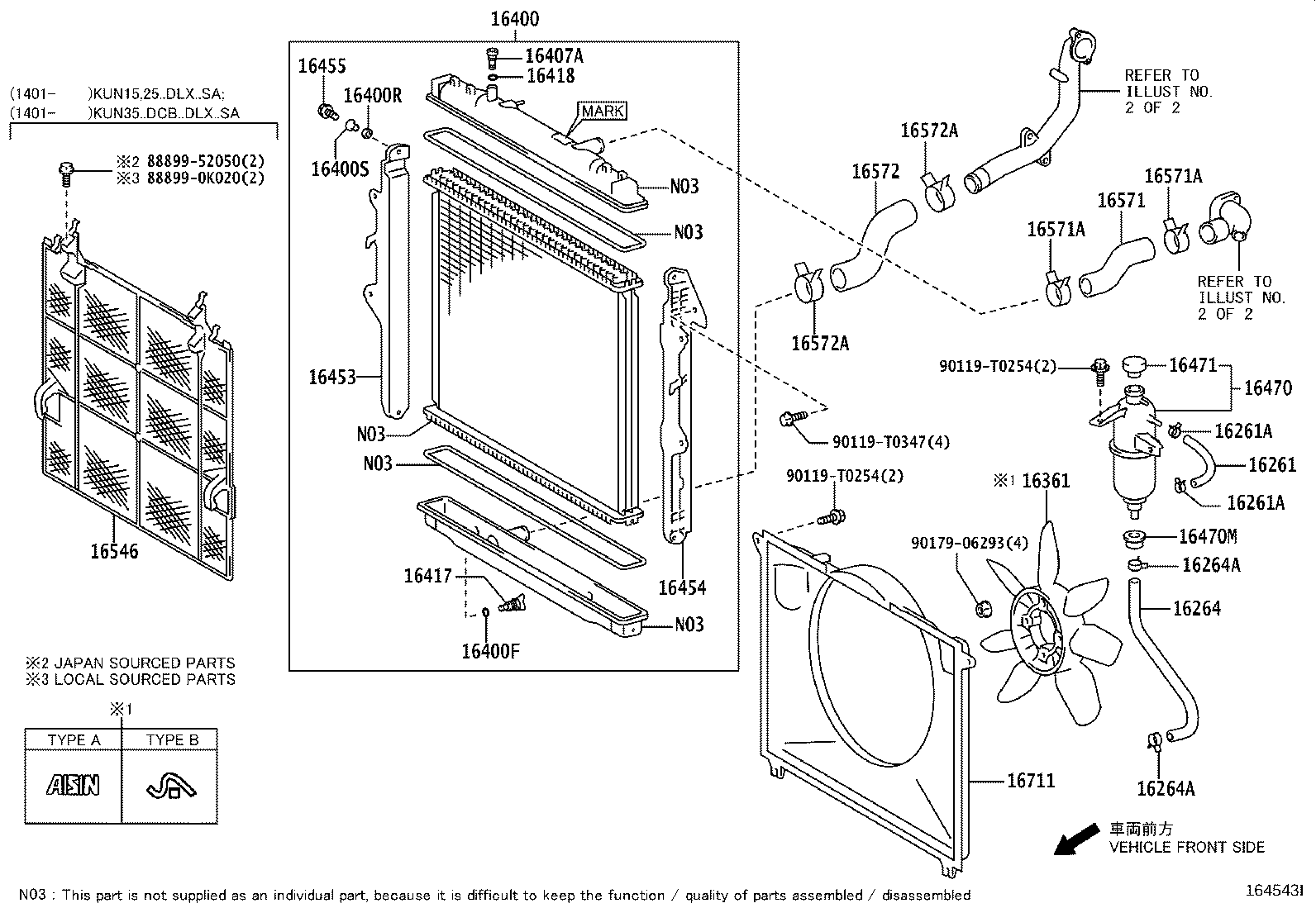 Radiator Water Outlet