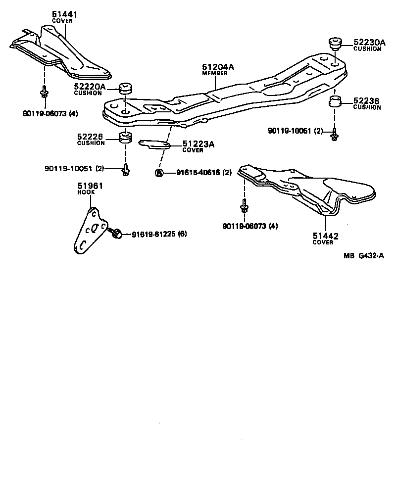 Suspension Crossmember & Under Cover