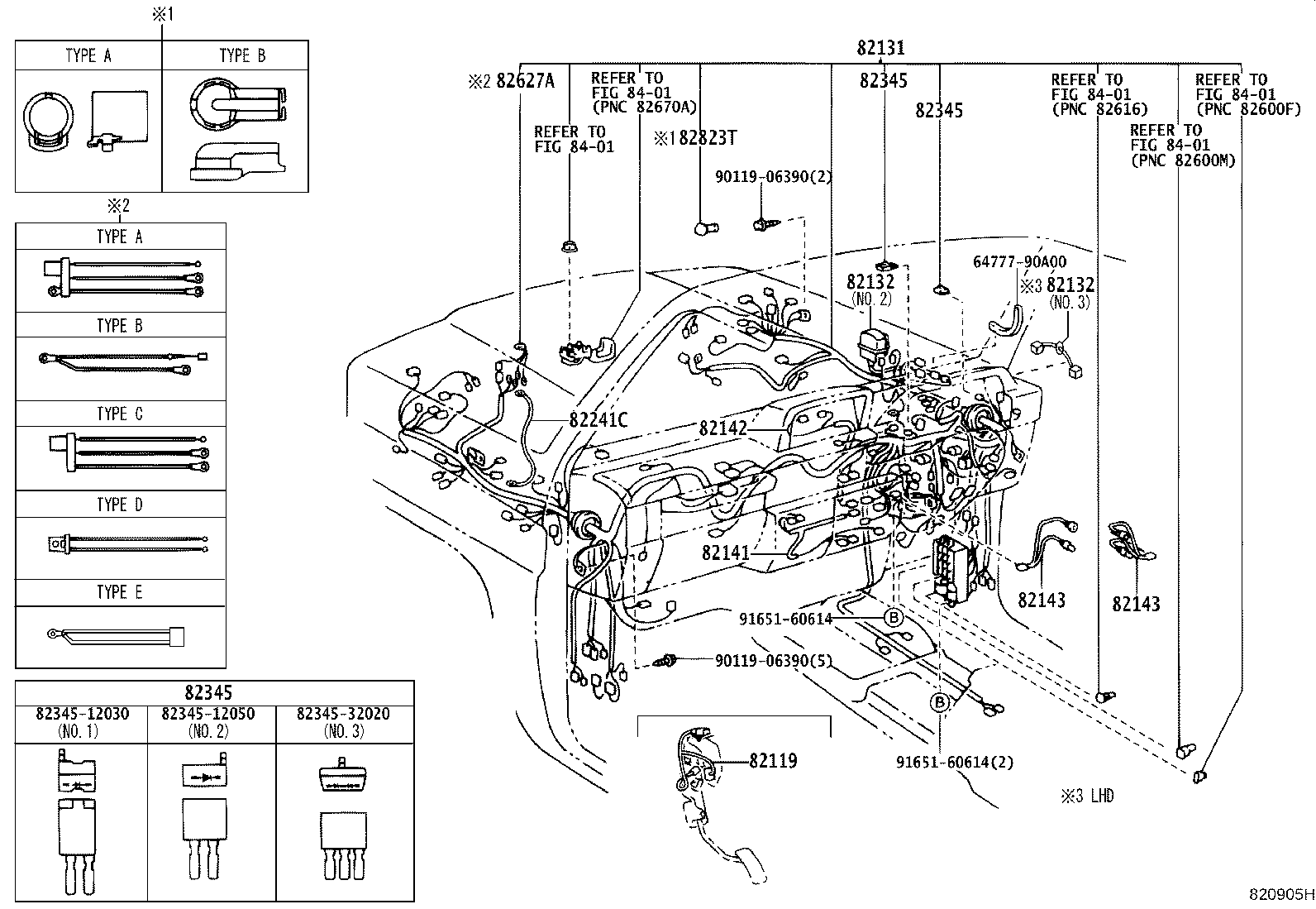 82627-60100 Wire, Fusible Link Toyota | YoshiParts