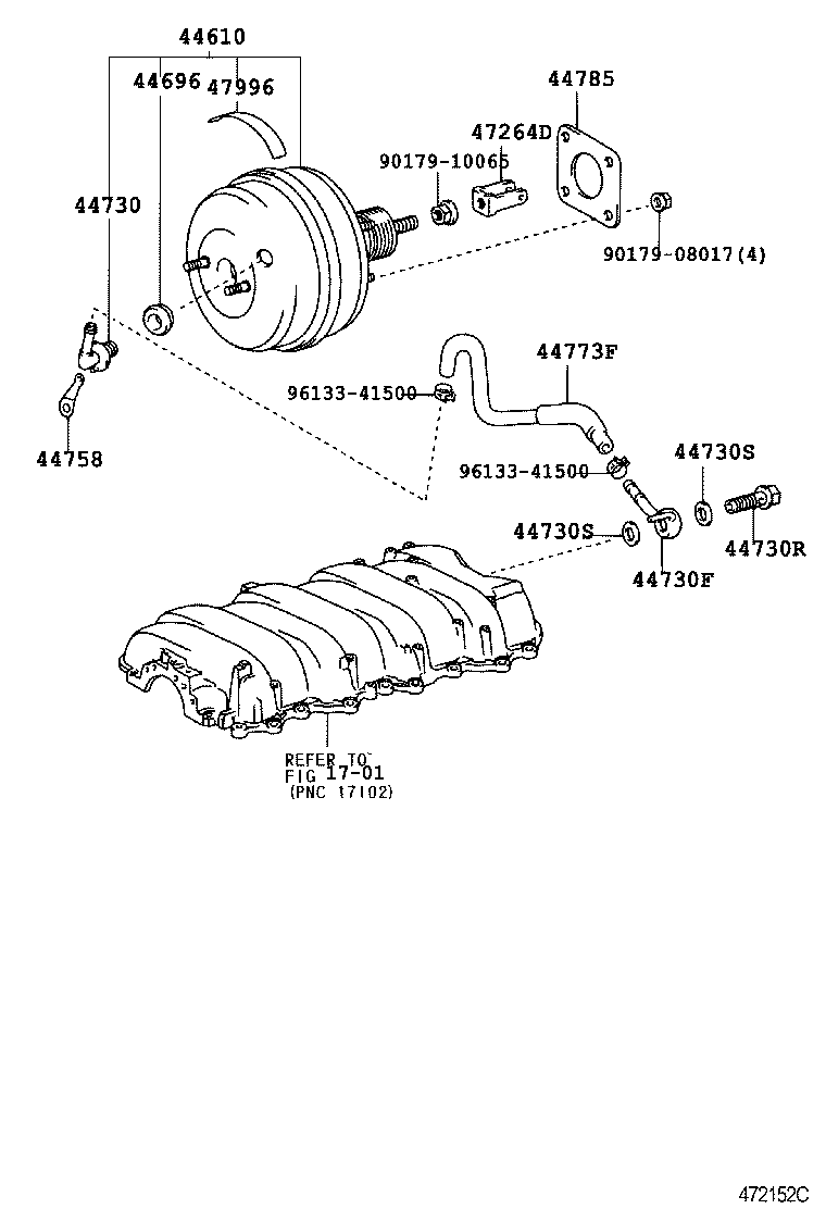 Brake Booster & Vacuum Tube