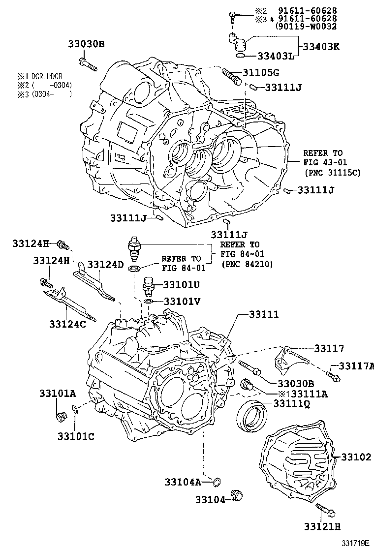 Clutch Housing + Transmission Case