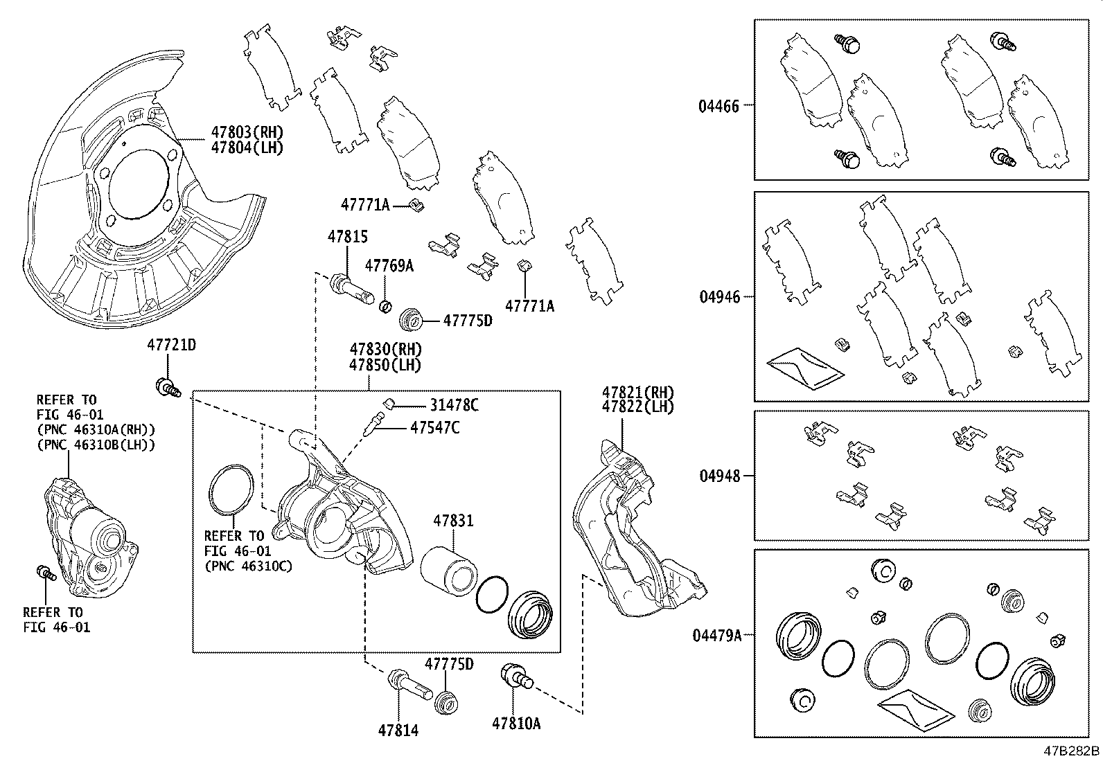 Rear Disc Brake Caliper Dust Cover