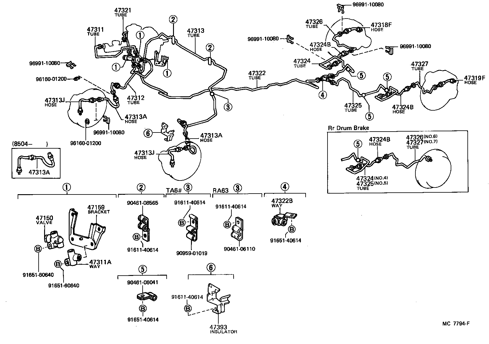 Brake Tube Clamp