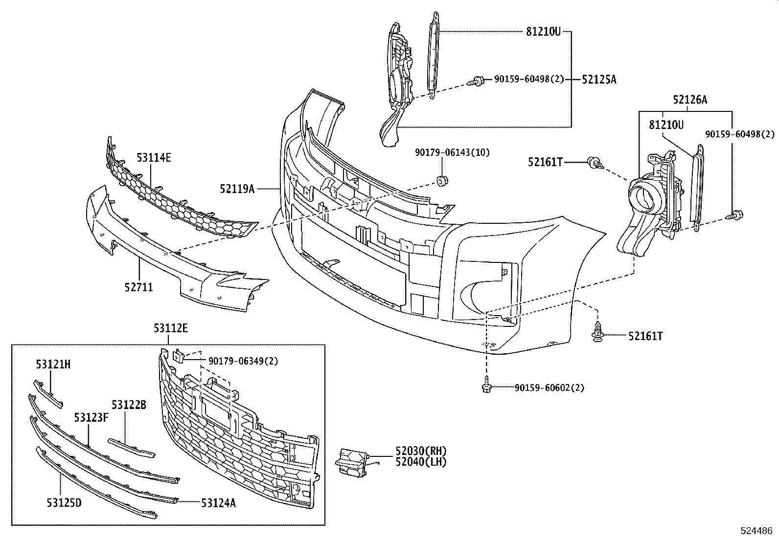 Front Bumper Bumper Stay