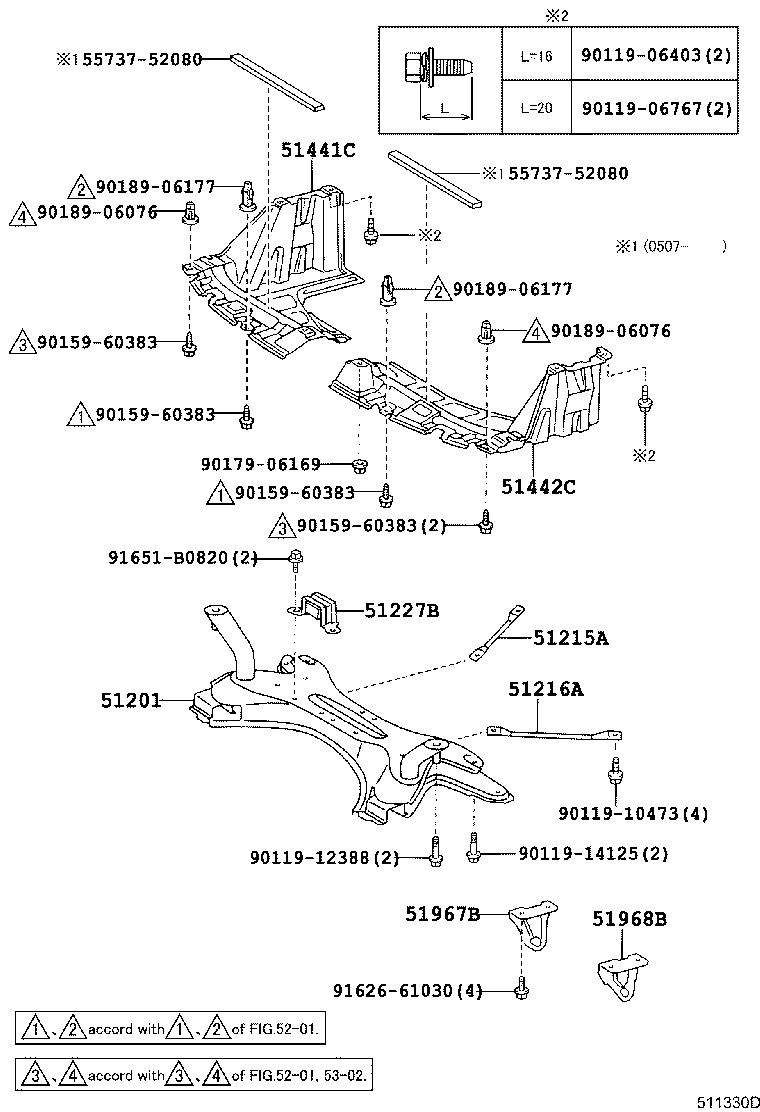 Suspension Crossmember & Under Cover