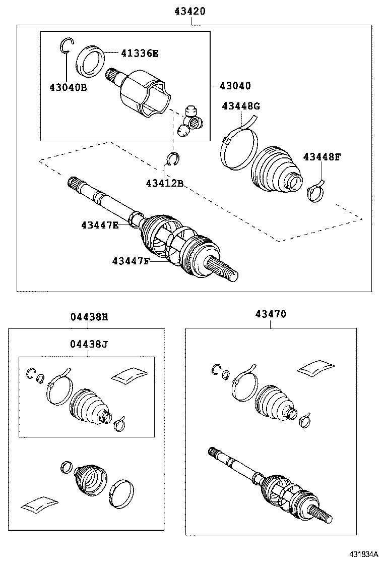 Front Drive Shaft