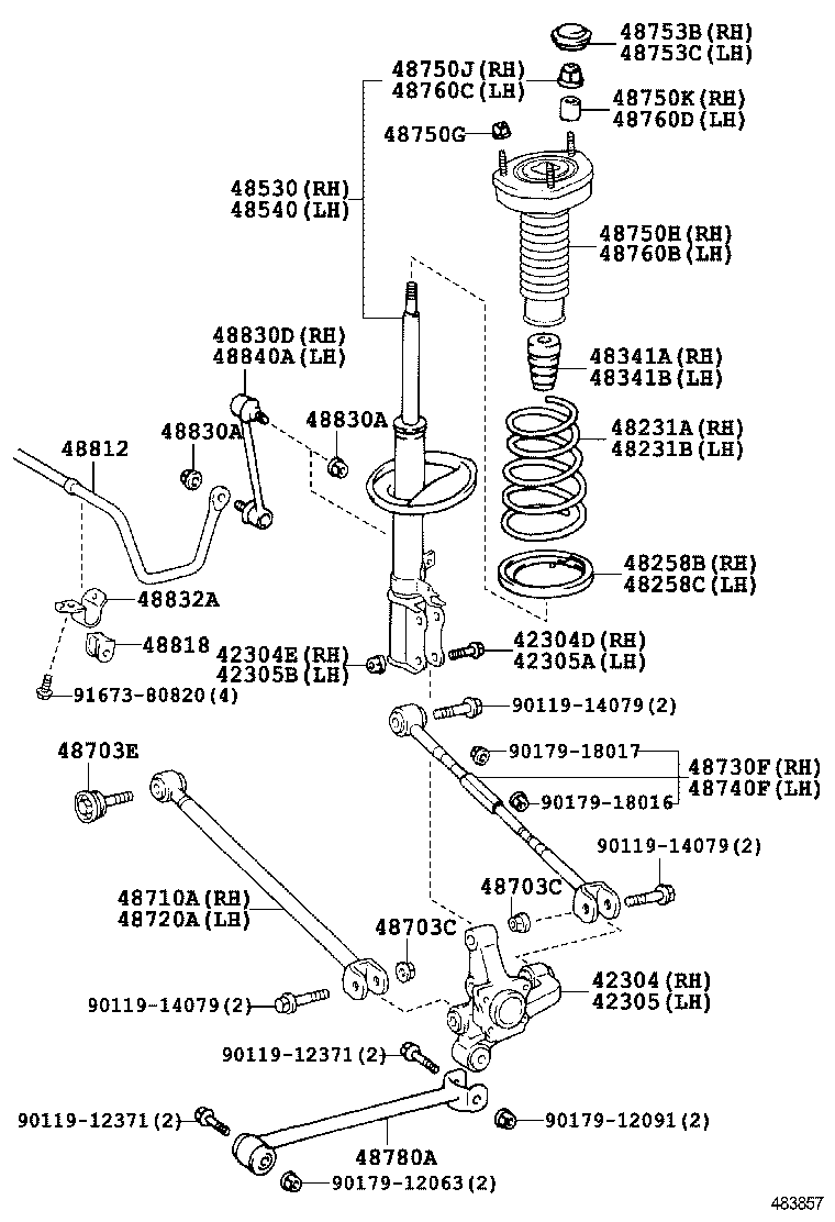 Rear Spring & Shock Absorber