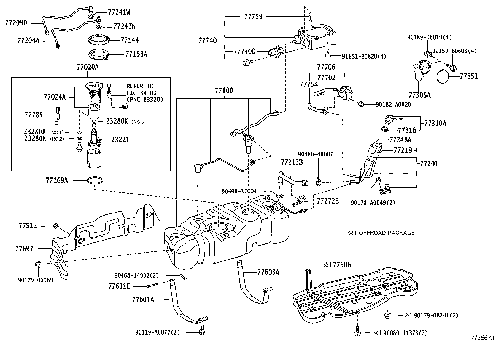 Fuel Tank & Tube