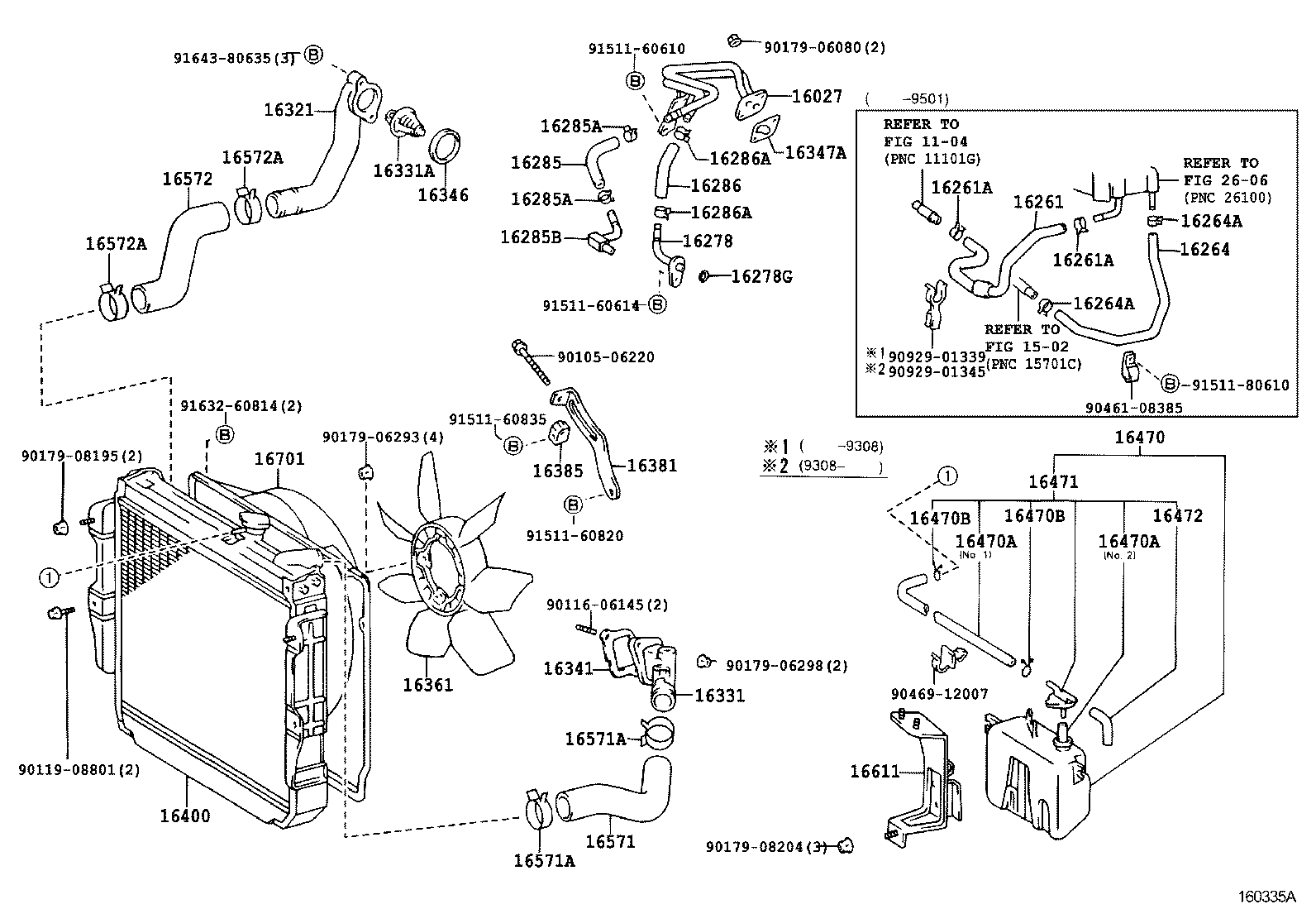 Radiator Water Outlet