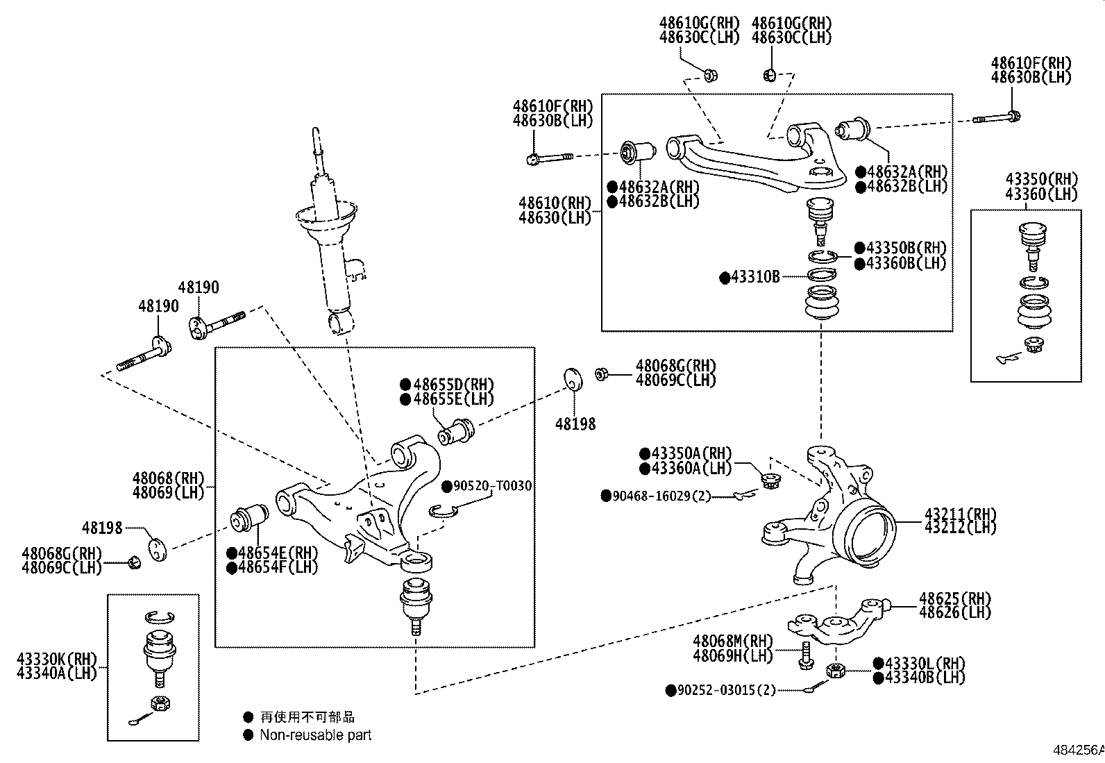 Front Axle Arm Steering Knuckle