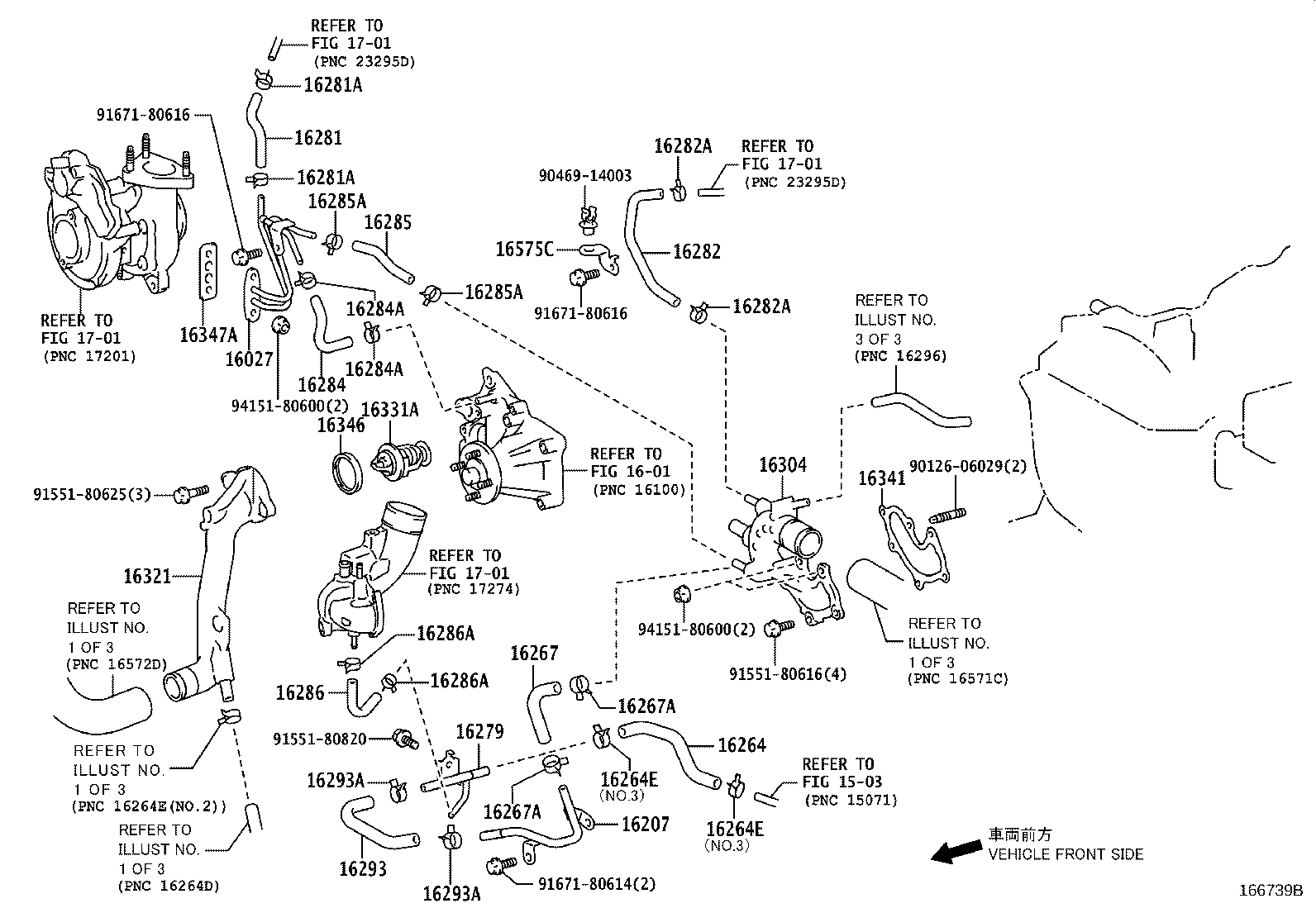 Radiator Water Outlet