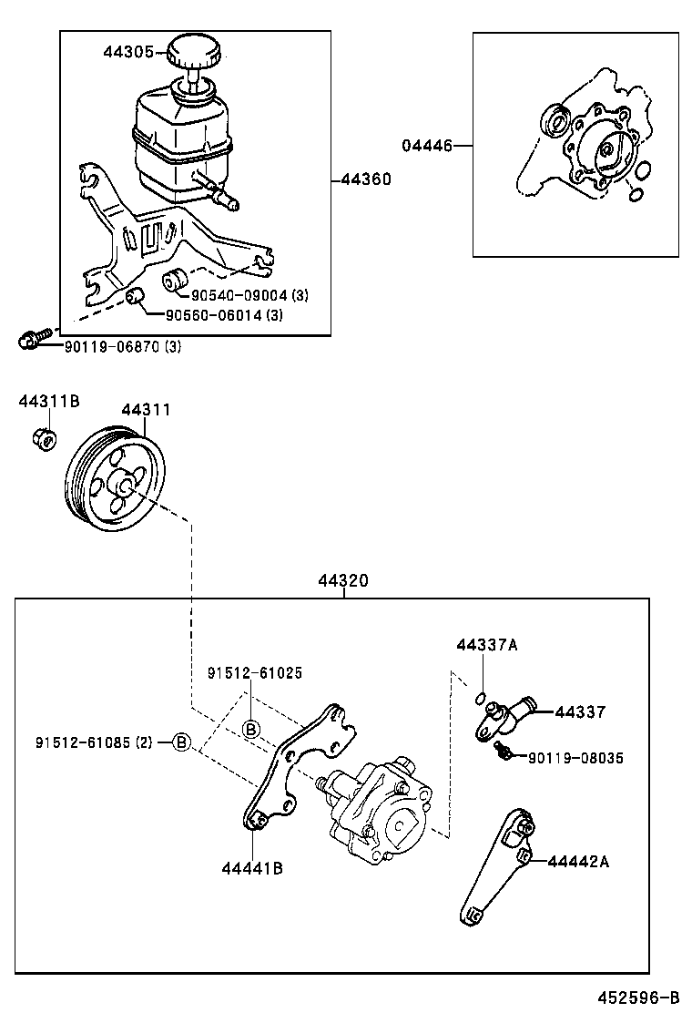 Vane Pump & Reservoir