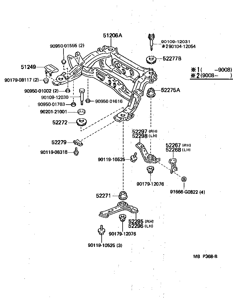 Suspension Crossmember & Under Cover