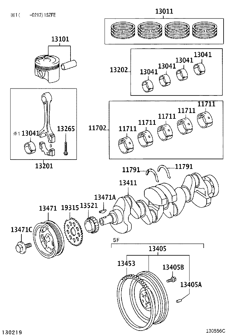 Crankshaft & Piston
