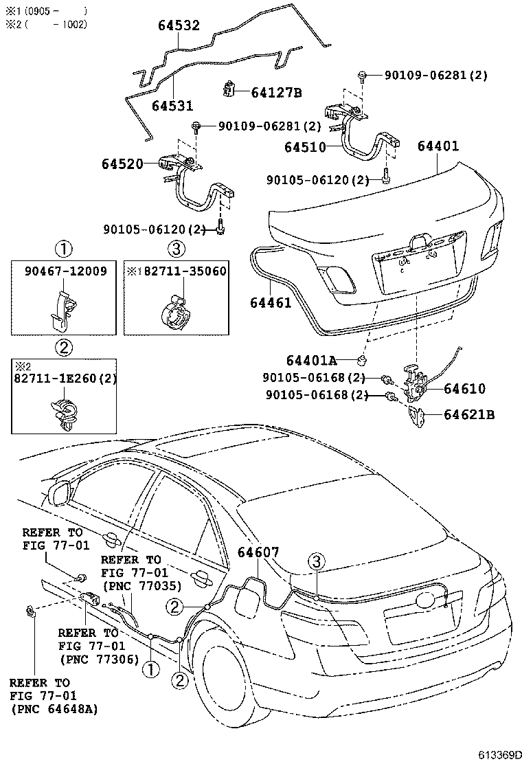 Luggage Compartment Door & Lock