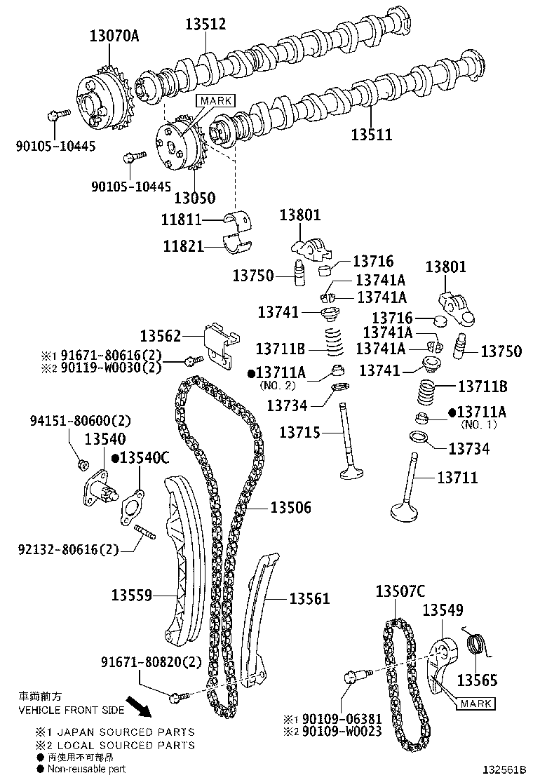 Camshaft & Valve