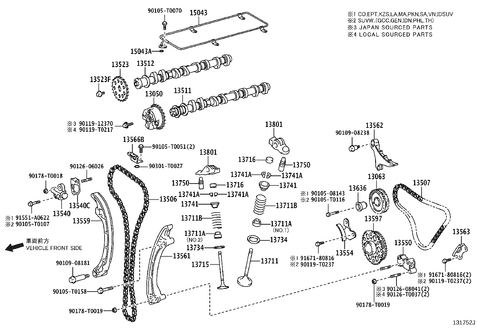 Camshaft & Valve
