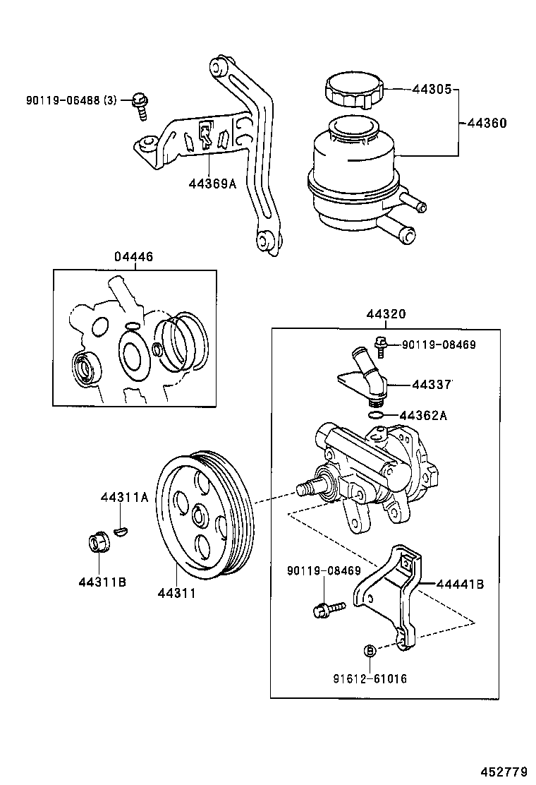 Vane Pump & Reservoir