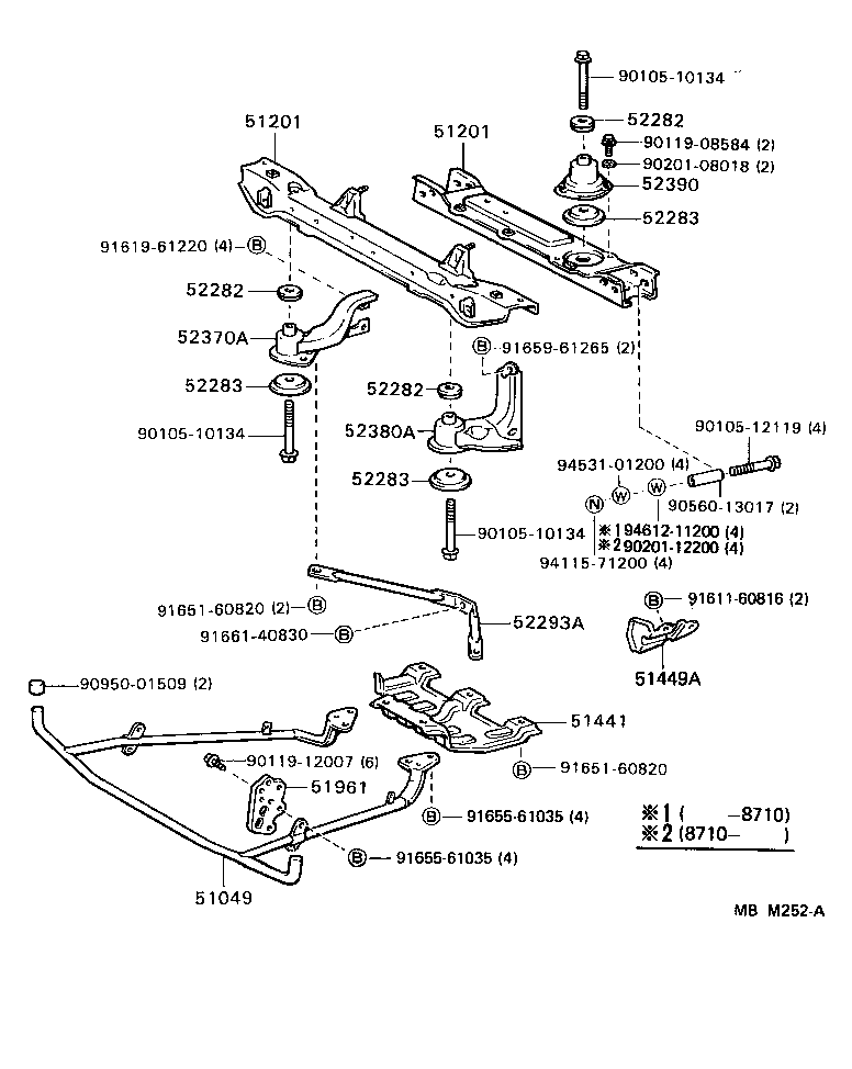 Suspension Crossmember & Under Cover
