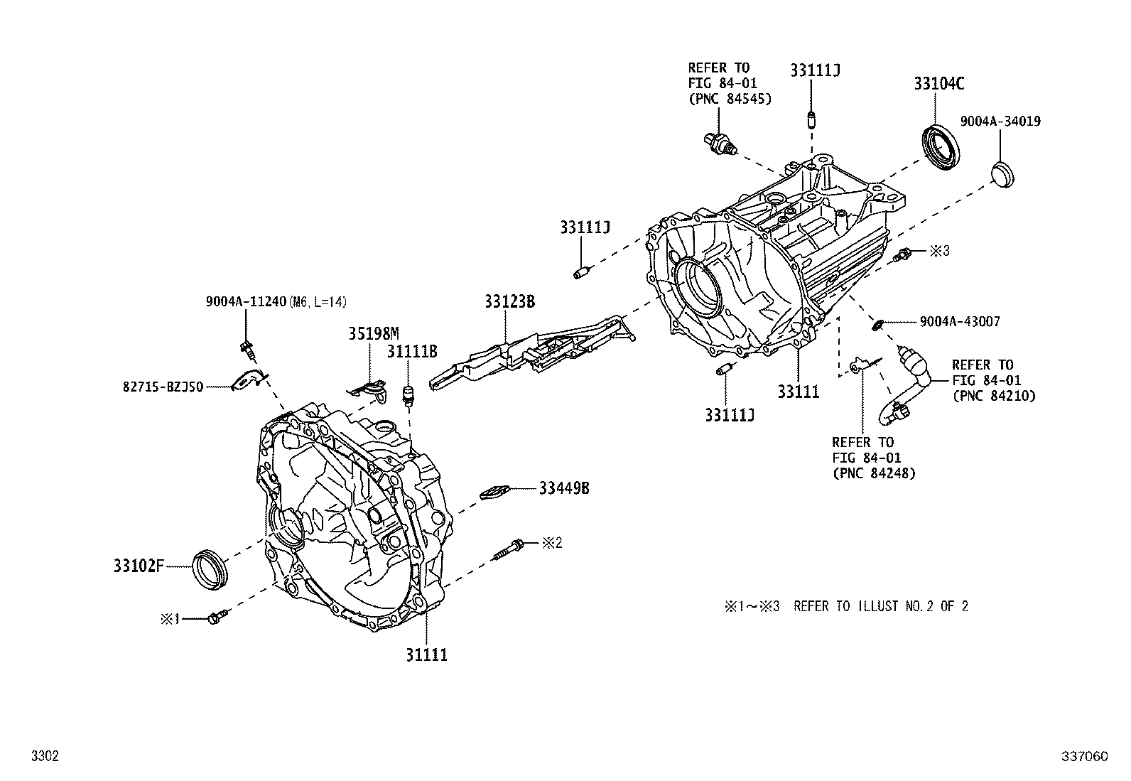 Clutch Housing + Transmission Case