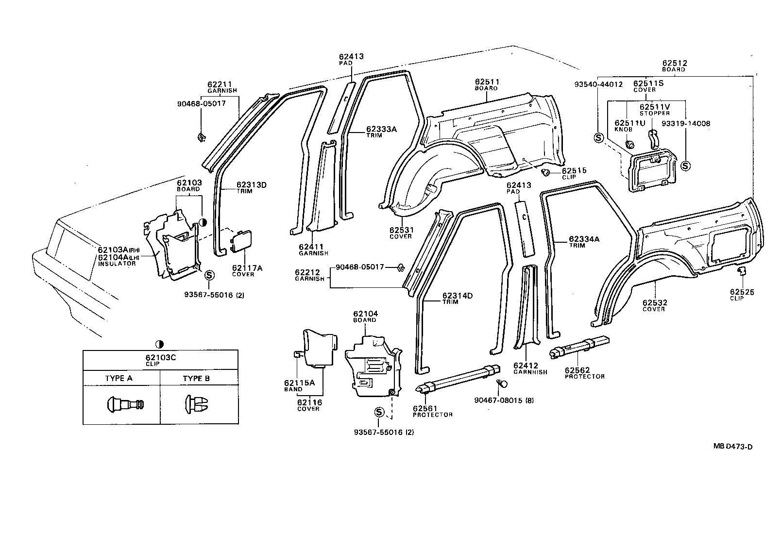 Trim Board & Door Opening Trim Moulding