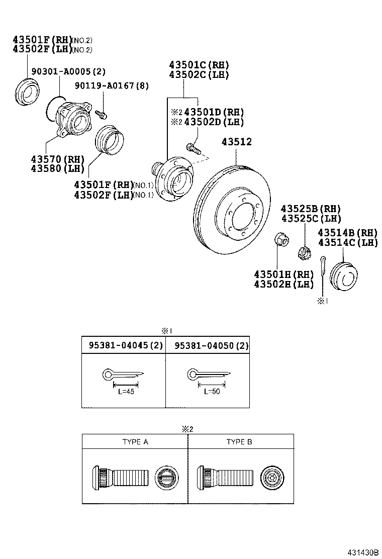 Front Axle Hub
