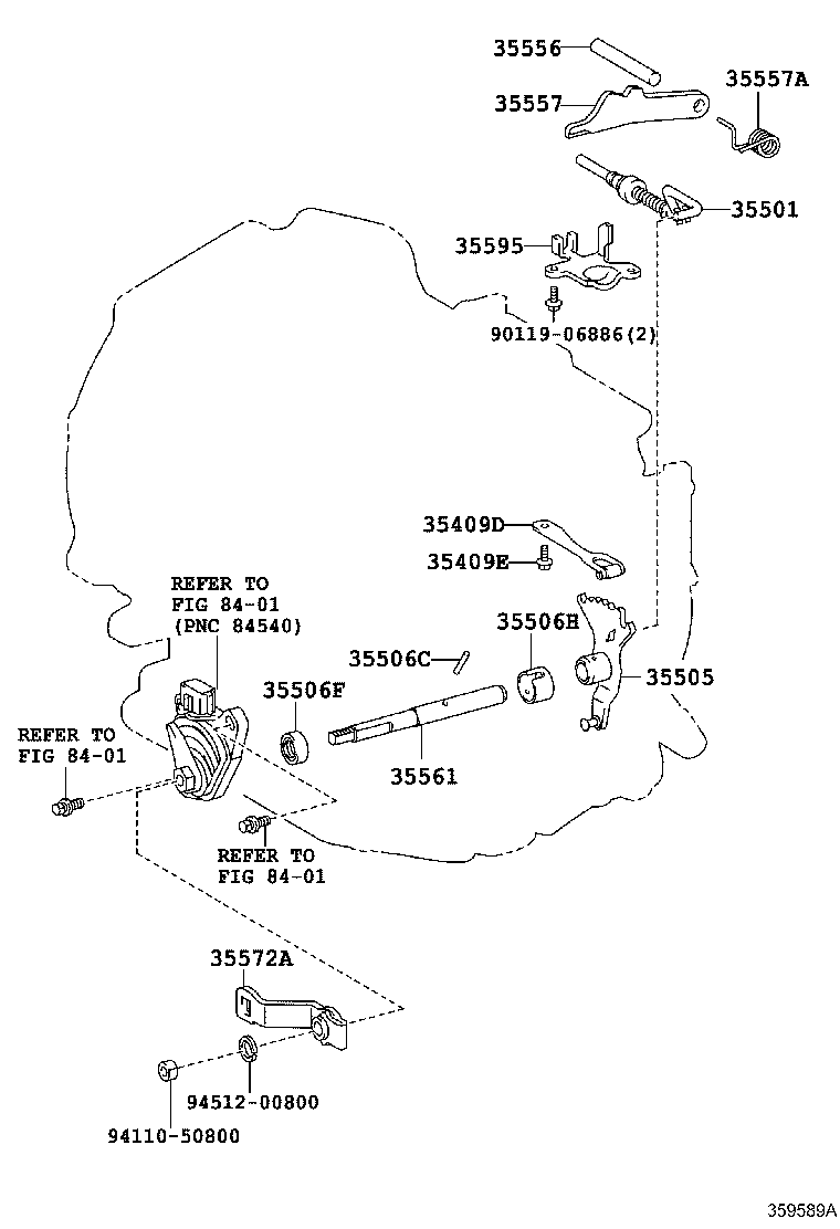 Throttle Link & Valve Lever