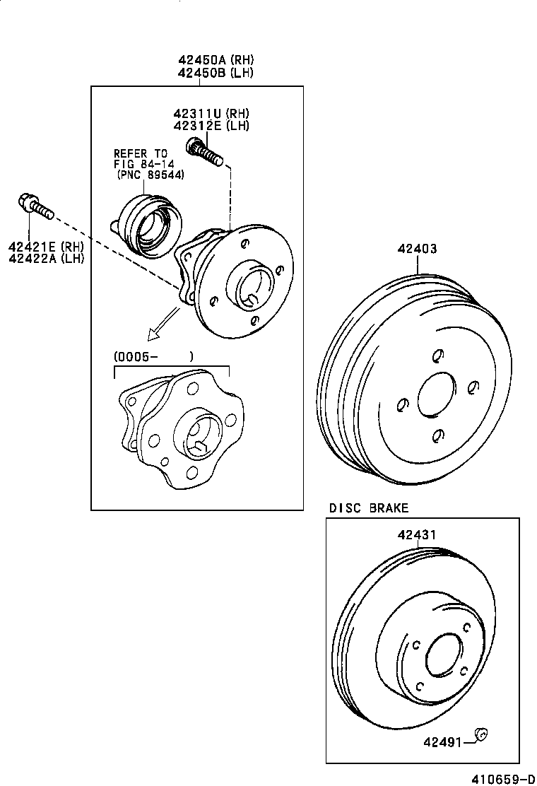 Rear Axle Shaft Hub