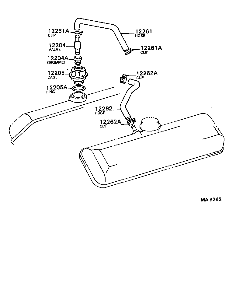 Manguera de ventilación