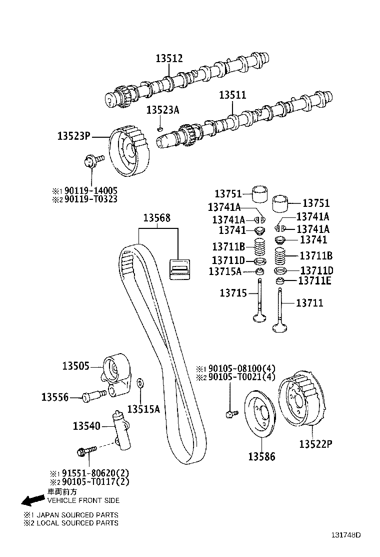 Camshaft & Valve